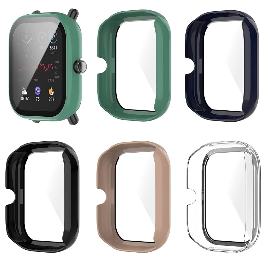 Amaz bip 保護ケース Amazfit Bip 6 ケース 耐衝撃 カバー 光沢/マット 保護ケース